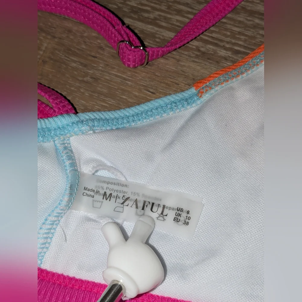Zaful Colorblock Bikini Set - Picture 7 of 7